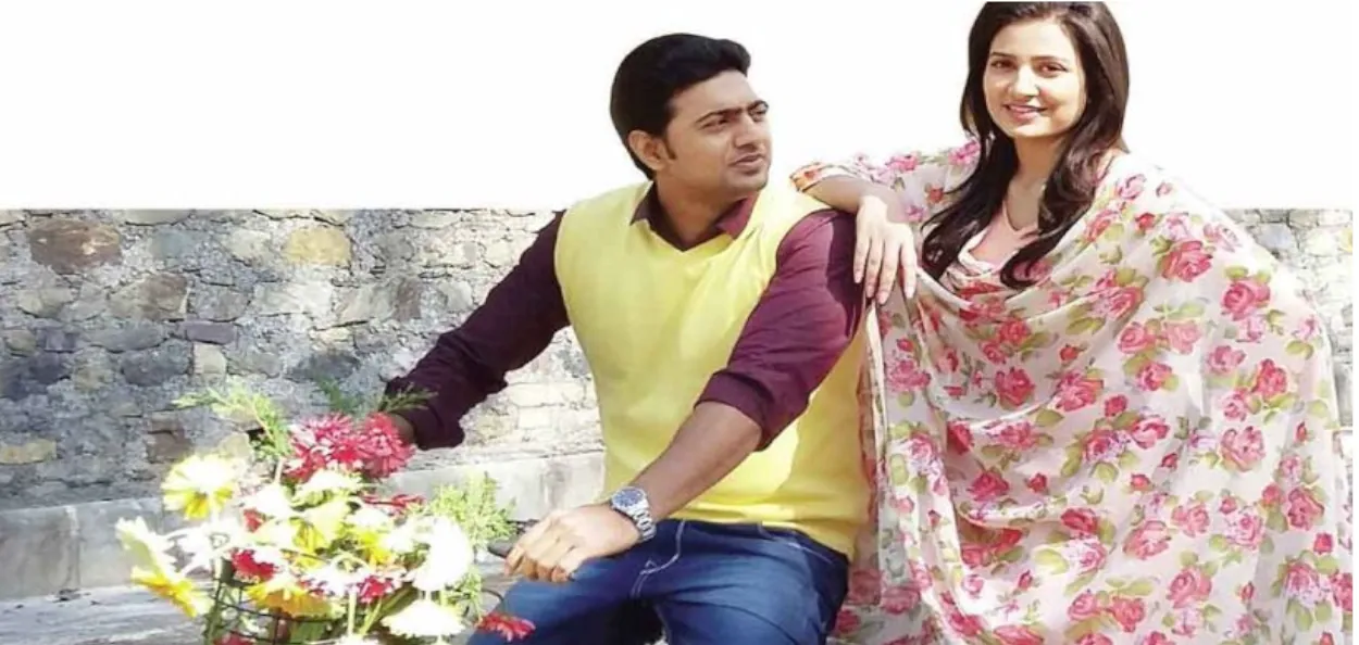 টলিউড অভিনেতা দেব ও অভিনেত্রী শুভশ্রী