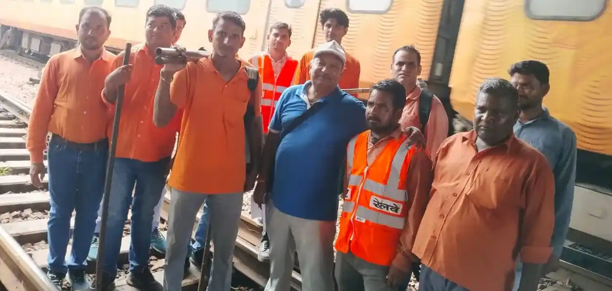 ভারতীয় রেলওয়ের গ্যাংম্যান