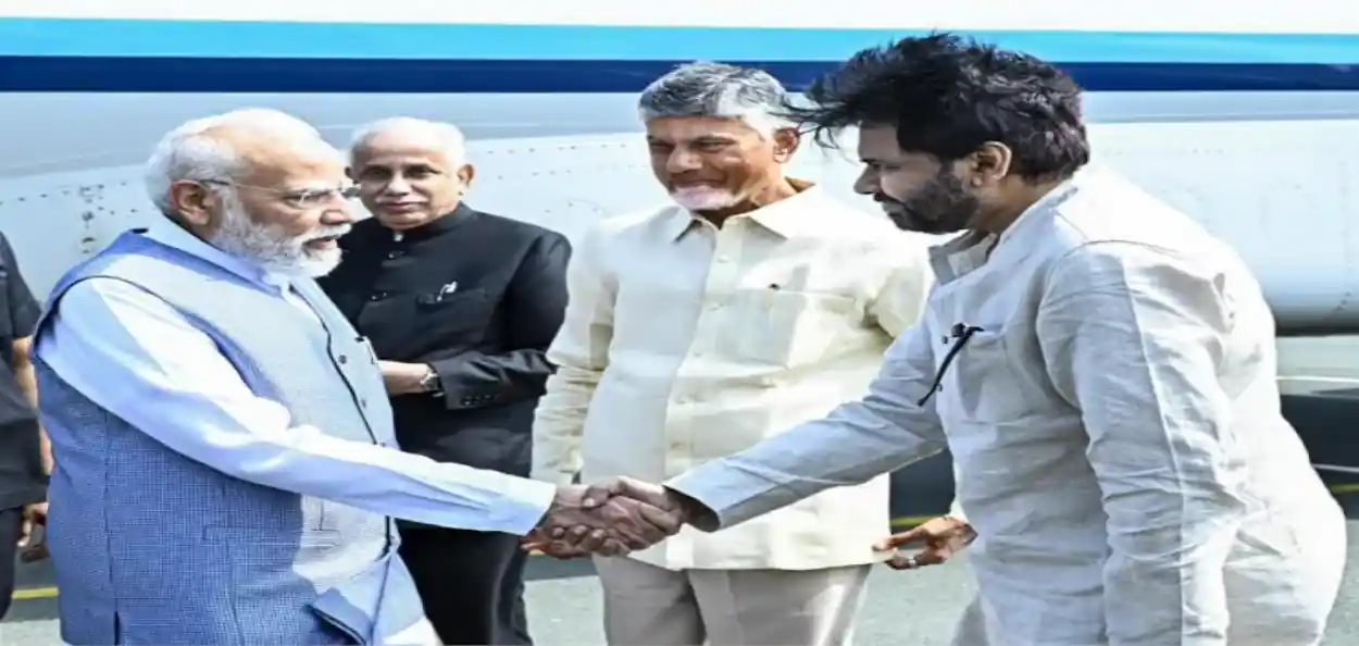 অন্ধ্রপ্রদেশের মল্লিকার্জুন স্বামী মন্দিরে প্রার্থনা করলেন প্রধানমন্ত্রী মোদী