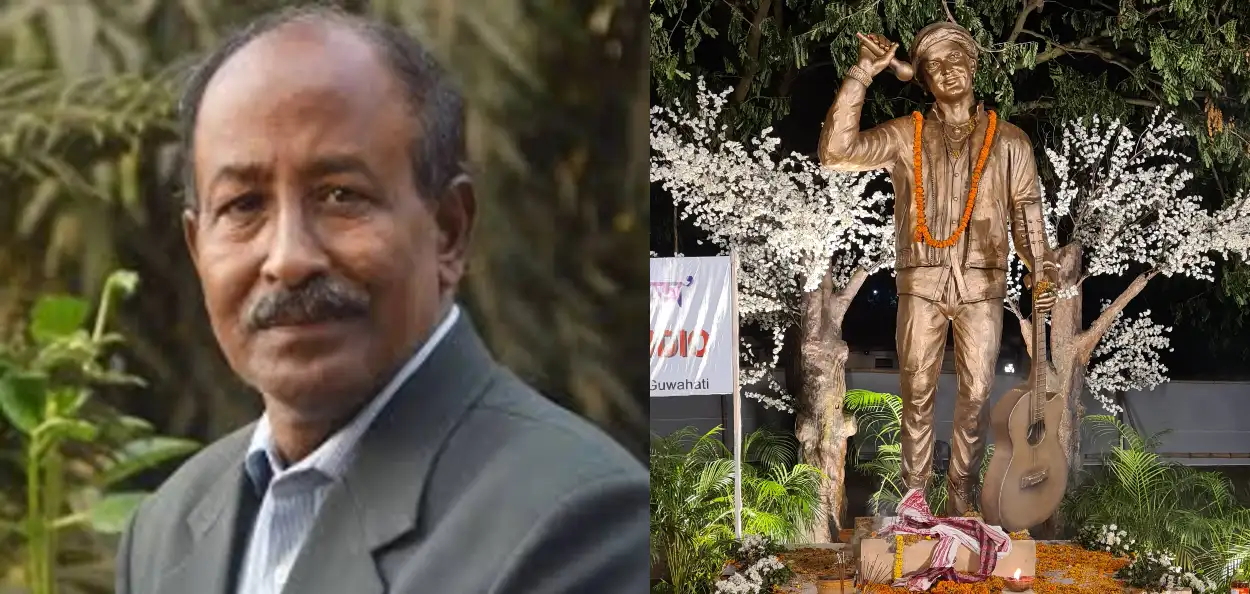 শিল্পী নুরুদ্দিন আহমেদ এবং জুবিন গার্গের পূর্ণাঙ্গ মূর্তি