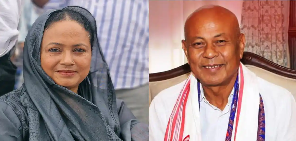 বিটিসি প্রধান হাগ্রামা মহিলারি এবং বিটিসির প্রথম মুসলিম মহিলা ই.এম বেগম আখতারা আহমেদ