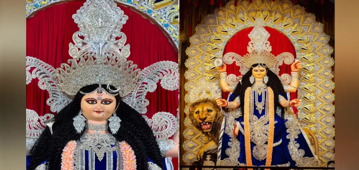 হীরের গয়নায় সজ্জিত হেলাপুকুরের ‘সোনামা’