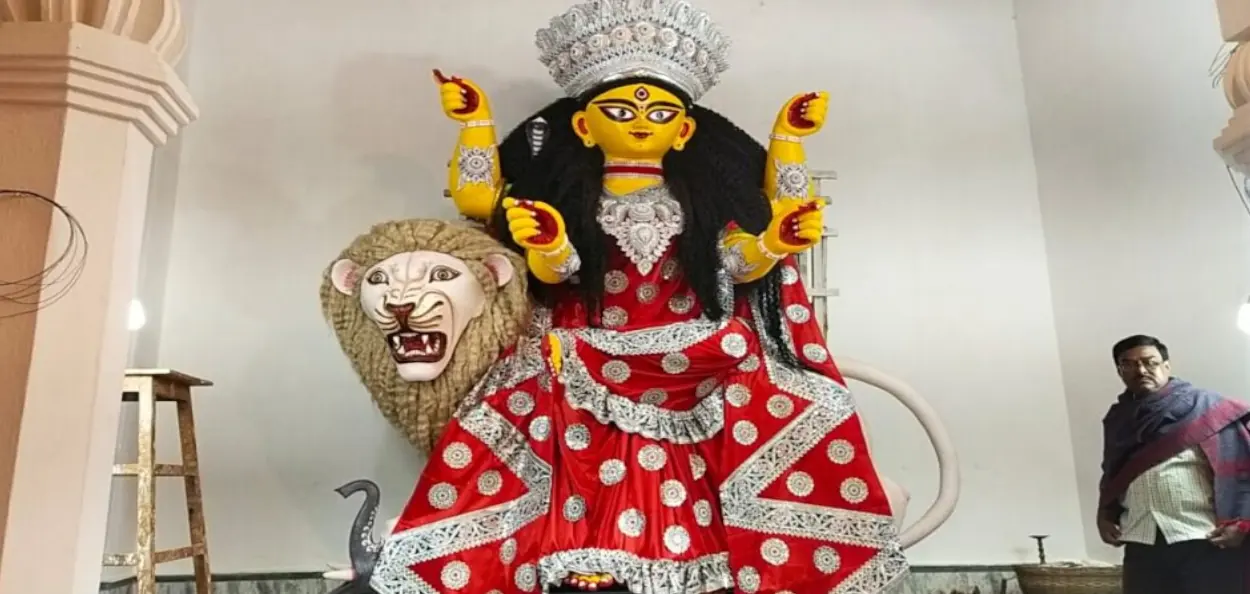 পীরের হাটের জগদ্ধাত্রী প্রতিমা