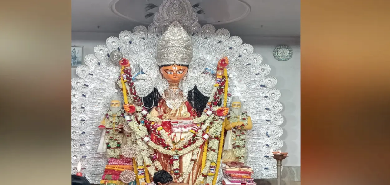 কাগ্রামের জগদ্ধাত্রী মা