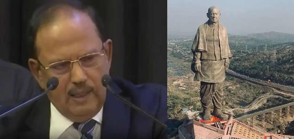 জাতীয় নিরাপত্তা উপদেষ্টা অজিত ডোভাল এবং ঐক্যের মূর্তি