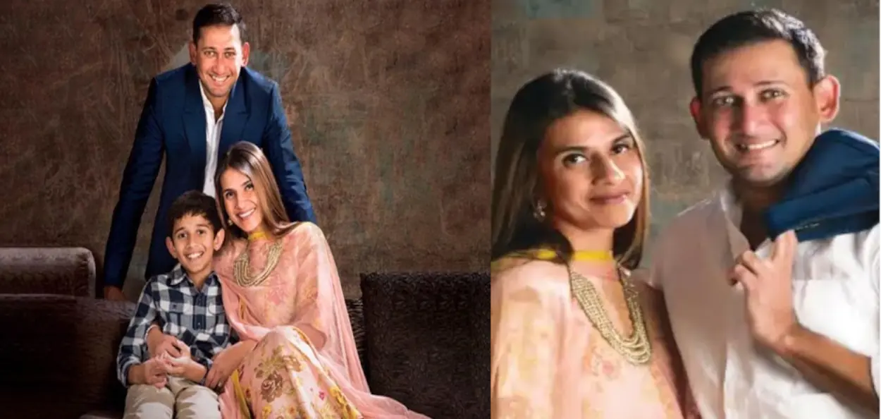 অজিত আগরকর ও ফাতিমা গাদিয়ালি