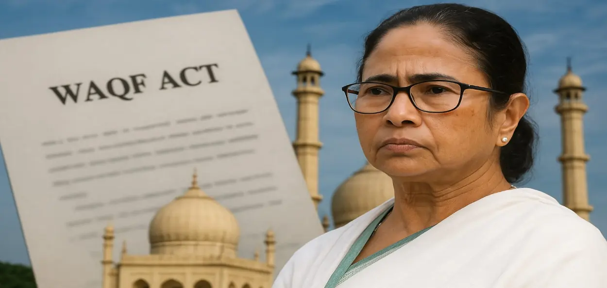 পশ্চিমবঙ্গের ইউ-টার্ন: কেন্দ্রের নতুন ওয়াক্‌ফ সংশোধন আইন ২০২৫ মেনে নিল রাজ্য সরকার