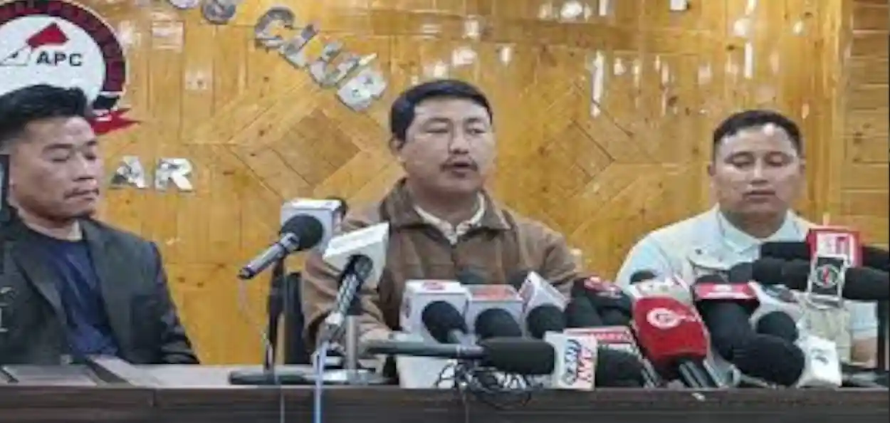 অরুণাচল প্রদেশ ইন্ডিজেনাস ইয়ুথ অর্গানাইজেশন(APIYO)-এর সাধারণ সম্পাদক টাপর মায়িং