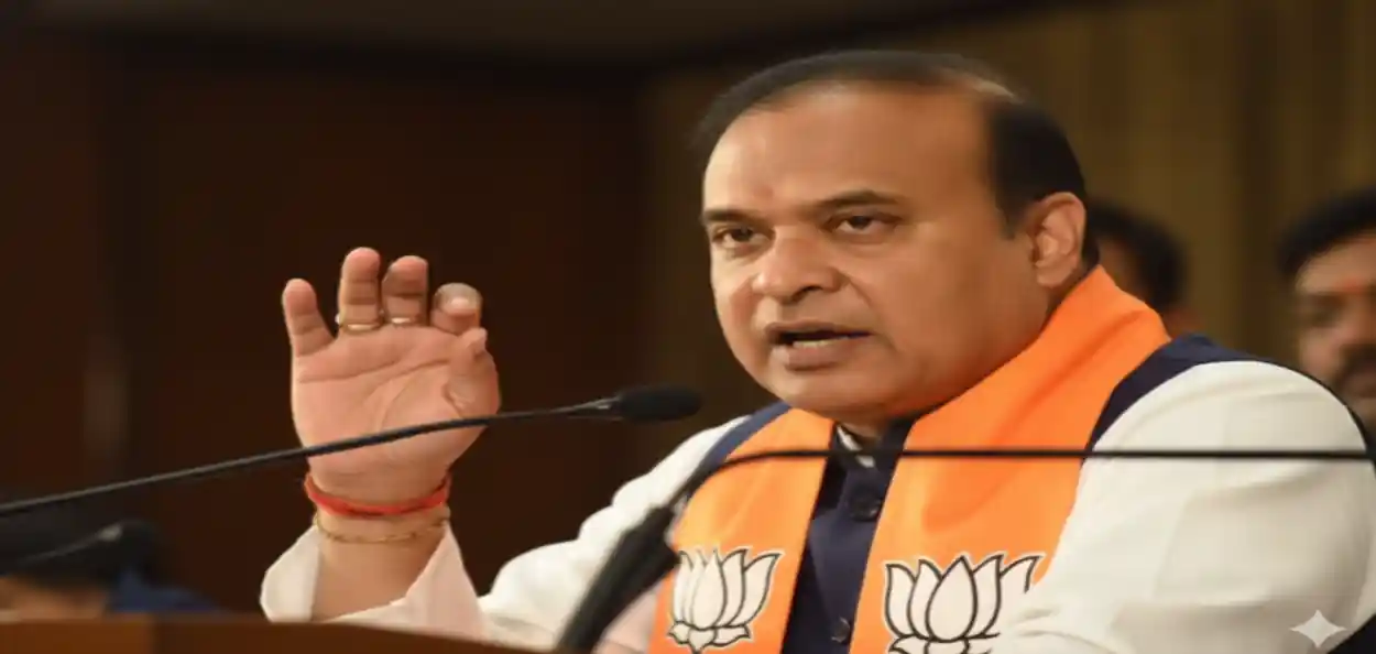 মুখ্যমন্ত্রী হিমন্ত বিশ্ব শর্মার AI ছবি