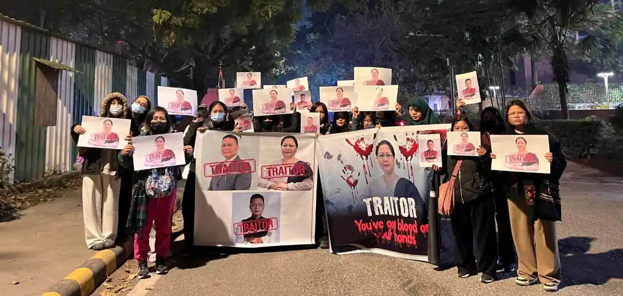 ন্যায়, অধিকার ও প্রতিনিধিত্বের দাবিতে কুকি–জো সম্প্রদায়ের টোটাল শাটডাউন