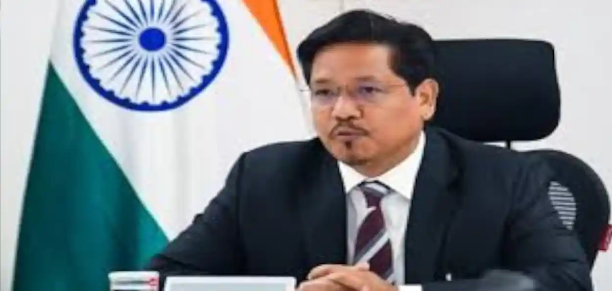 মেঘালয়ের মুখ্যমন্ত্রী কনরাড কে সাংমা