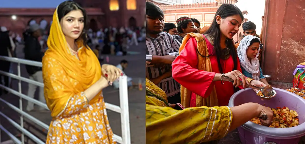 পুরোনো দিল্লিতে রমজানজুড়ে ইফতার বিলিয়ে মানবতার দৃষ্টান্ত নেহা ভারতীর