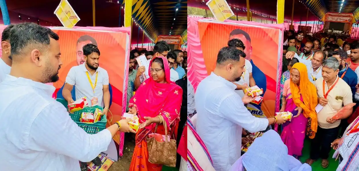 ত্রিপুরার বিশালগড়ের বিধায়ক সুশান্ত দেব-এর রাজনৈতিক মঞ্চে রোজাদারদের ইফতার বিতরণ