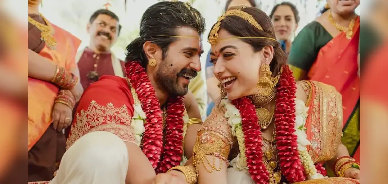 আনুষ্ঠানিকভাবে বিবাহবন্ধনে আবদ্ধ হলেন বিজয় দেবেরাকোন্ডা ও রশ্মিকা মান্দান্না