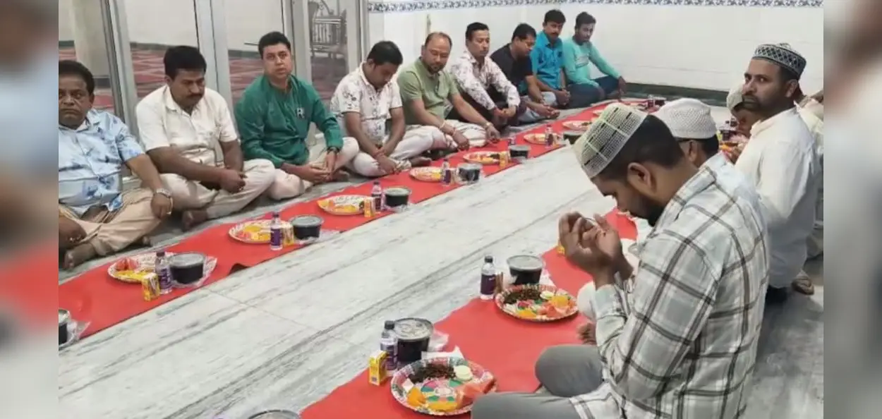 আগরতলায় 'ঐক্যতান যুব সংস্থা'-র উদ্যোগে ধর্মীয় সম্প্রীতির ইফতার
