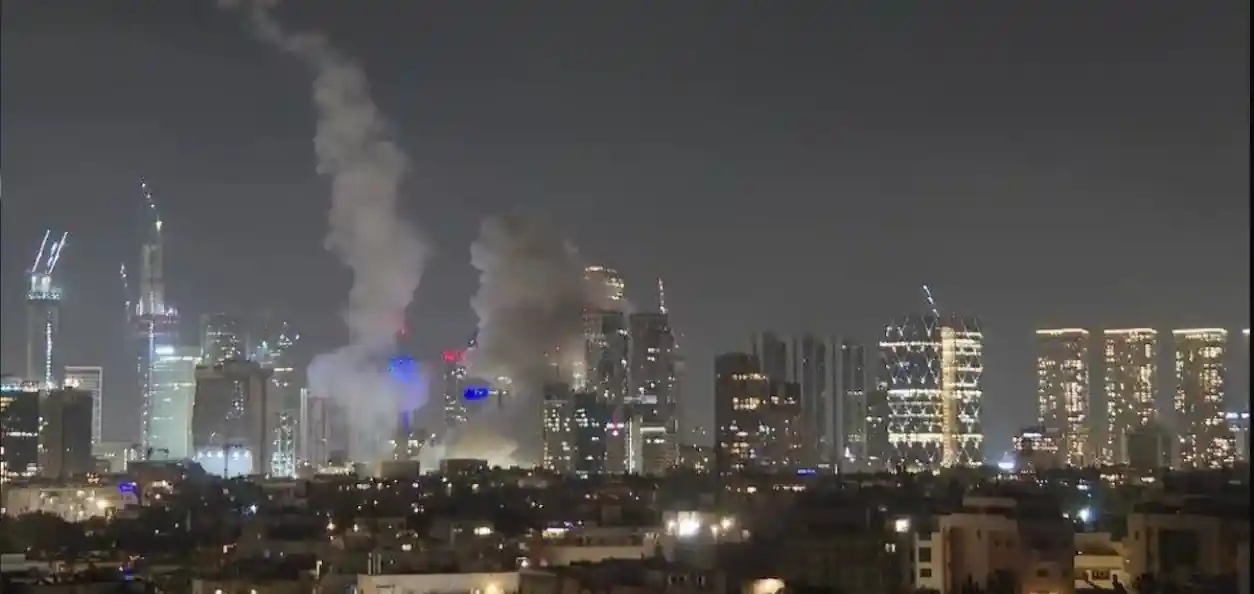 ইসরায়েলের ওপর ইরানের বড় হামলা