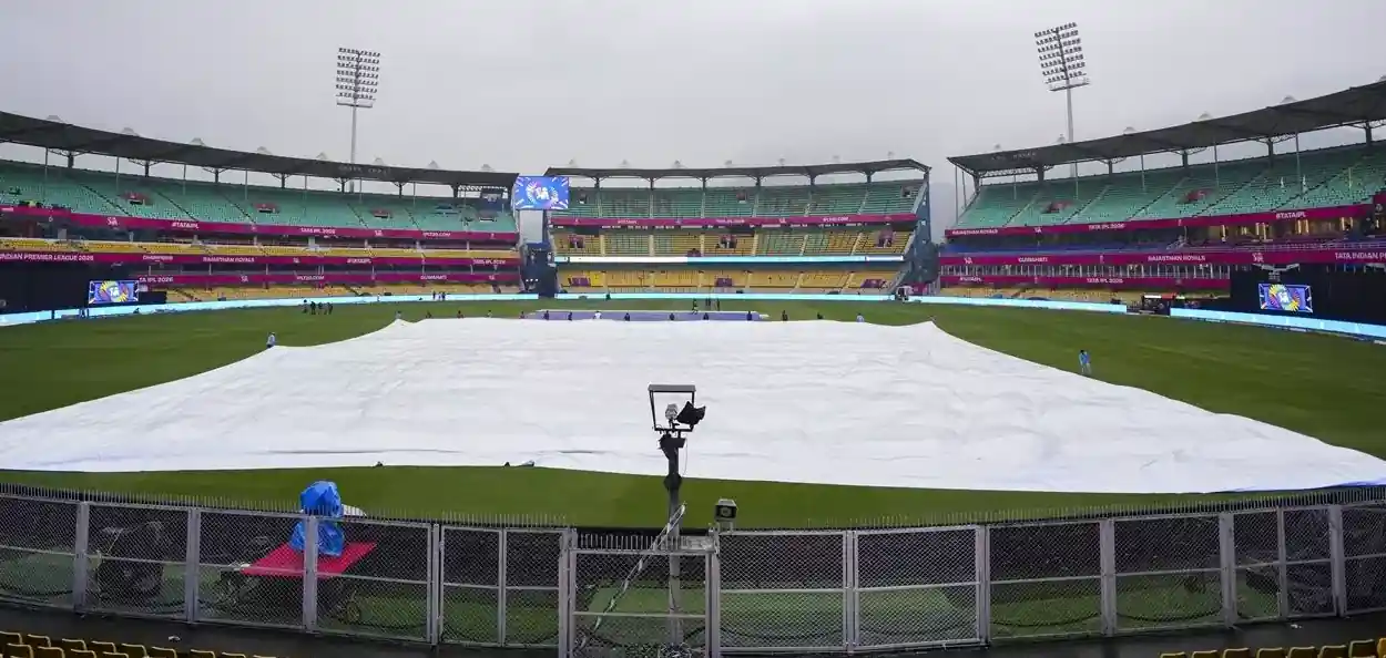 গুয়াহাটির বর্ষাপাড়া ক্রিকেট স্টেডিয়ামে আবহাওয়ার দাপট : RR বনাম CSKর IPL 2০26 ম্যাচ