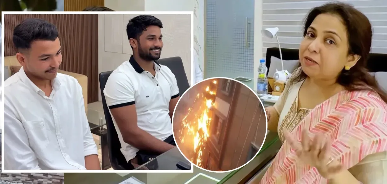 সাহাব ও সাচিনের সাহসী উদ্ধার: নীতু ম্যাডাম ও পরিবারের অগ্নিকাণ্ড থেকে মুক্তি