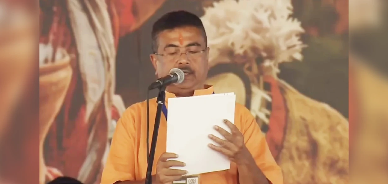 বাংলার নবম মুখ্যমন্ত্রী শুভেন্দু, গেরুয়া আবহে শপথে নতুন অধ্যায়