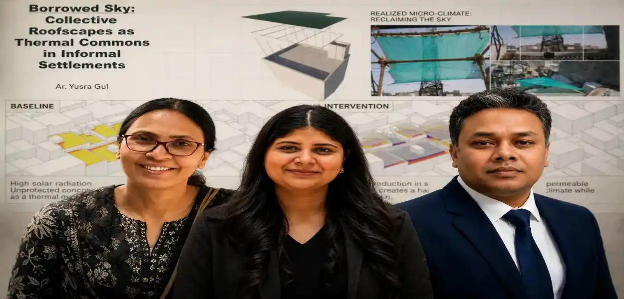 তাপদাহ মোকাবিলায় বিশ্বমঞ্চে সাফল্য, জামিয়া মিলিয়া ইসলামিয়ার গবেষকের অভিনব ছাদ প্রকল্পে আন্তর্জাতিক স্বীকৃতি