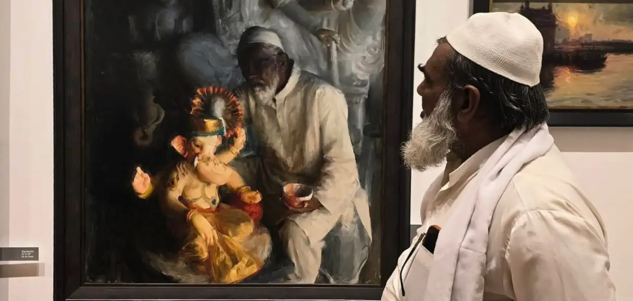 সাতারার শিল্পীর তুলিতে গঙ্গা-যমুনি সংস্কৃতি, প্রদর্শনী নিউইয়র্কে