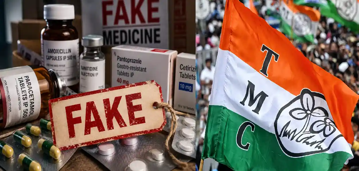 দলীয় কার্যালয়ের পাশের গুদামে জাল ওষুধের পাহাড়! হাওড়ায় ড্রাগ কন্ট্রোলের অভিযানে চাঞ্চল্য