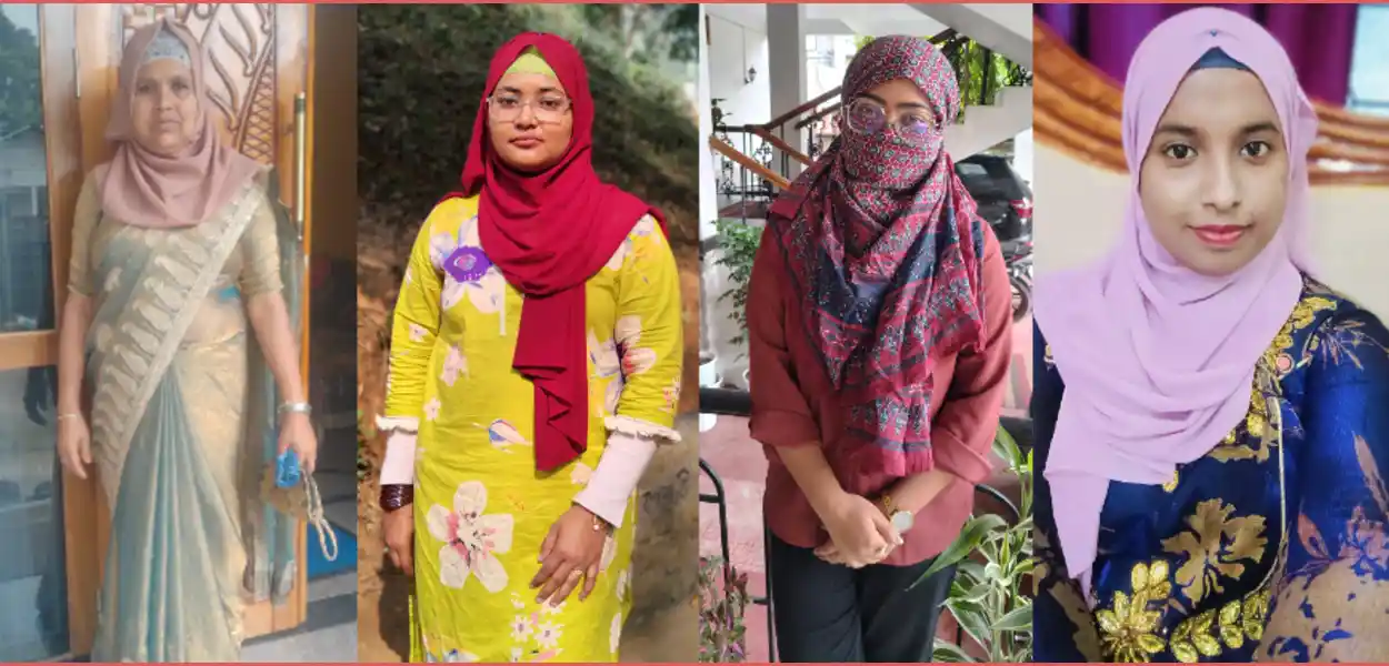 ছবিতে রয়েছেন মনিজান বেগম, জেরিফা ইসলাম, অপর্ণা দাস ও অসফিয়ারা বেগমরা 