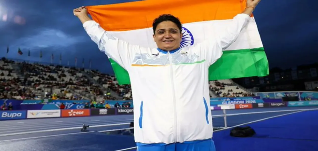  প্যারা শট-পুটার শর্মিলা ধনকর তার CWG স্বর্ণপদক নিয়ে