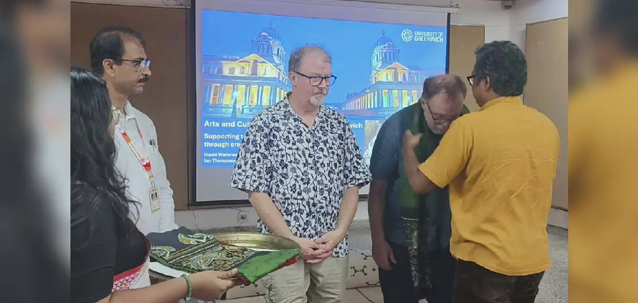 বিশ্বভারতীর কলাভবন ও গ্রিনউইচ বিশ্ববিদ্যালয়ের মউ, আন্তর্জাতিক শিল্পশিক্ষায় নতুন সহযোগিতার সূচনা