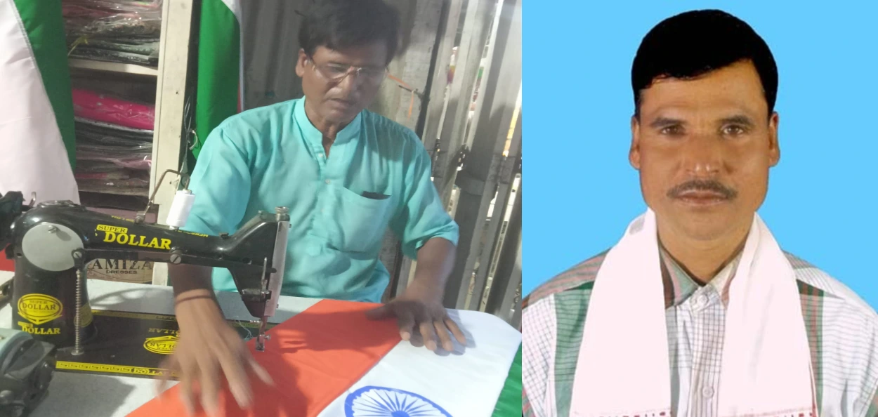 আর্থিকভাবে দুর্বল মানুষকে বিনামূল্যে পতাকা দিয়ে দেশপ্রেমের বার্তা ছড়াচ্ছেন বরপেটার পিয়ার আলী
