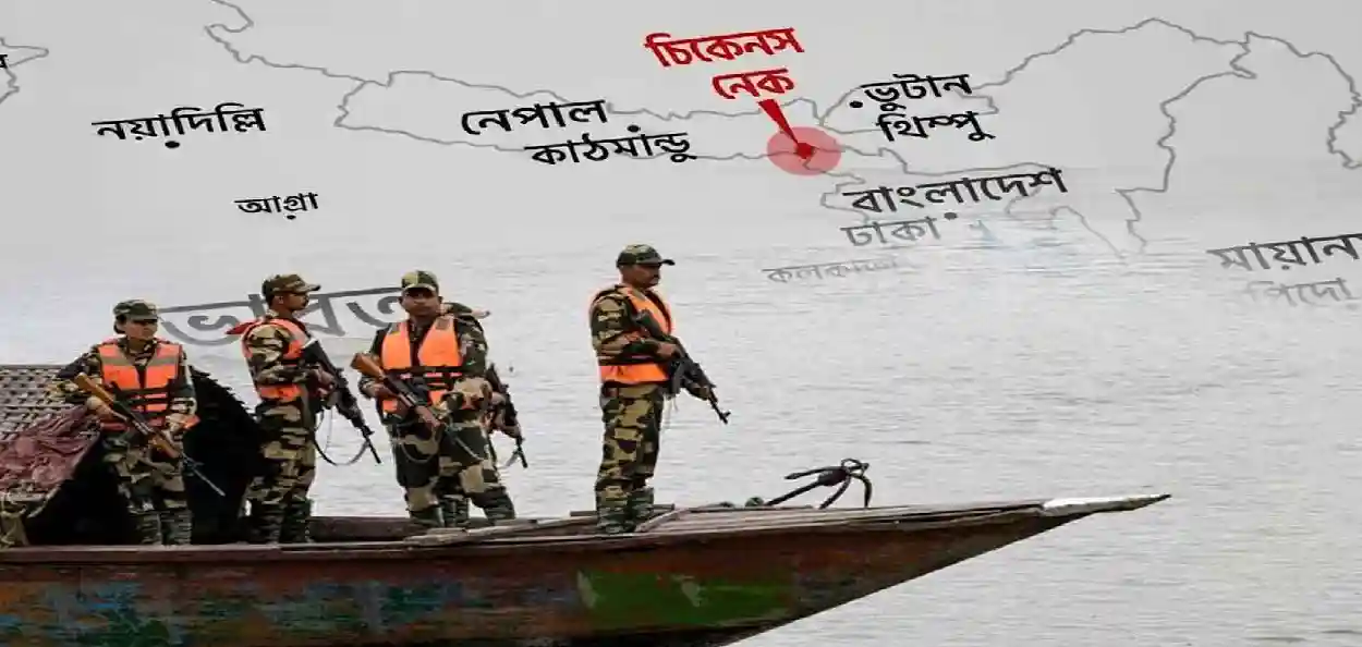 যেখানে কাঁটাতার পৌঁছয় না, সেখানে নদীর বুকেই অতন্দ্র প্রহরী বিএসএফ