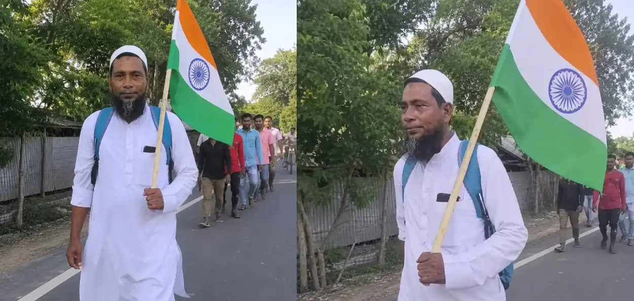 মাথাভাঙা থেকে মক্কা, পায়ে হেঁটে ২৬ দেশ পাড়ি দেওয়ার সংকল্প এক যুবকের