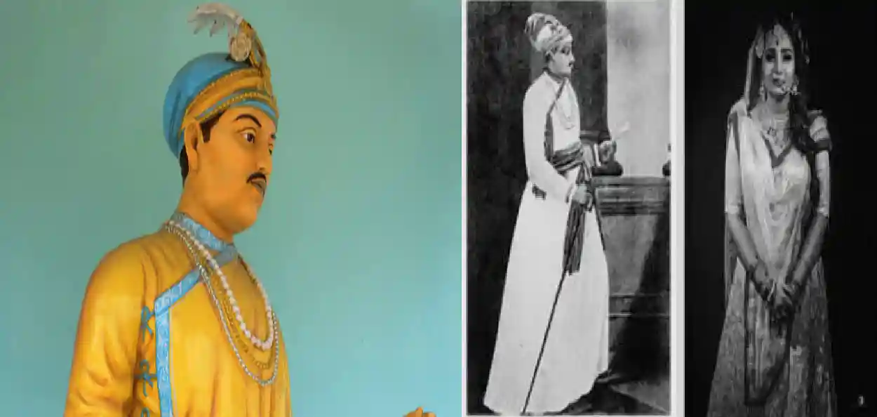 নবাব সিরাজউদ্দৌলা ও তাঁর স্ত্রী