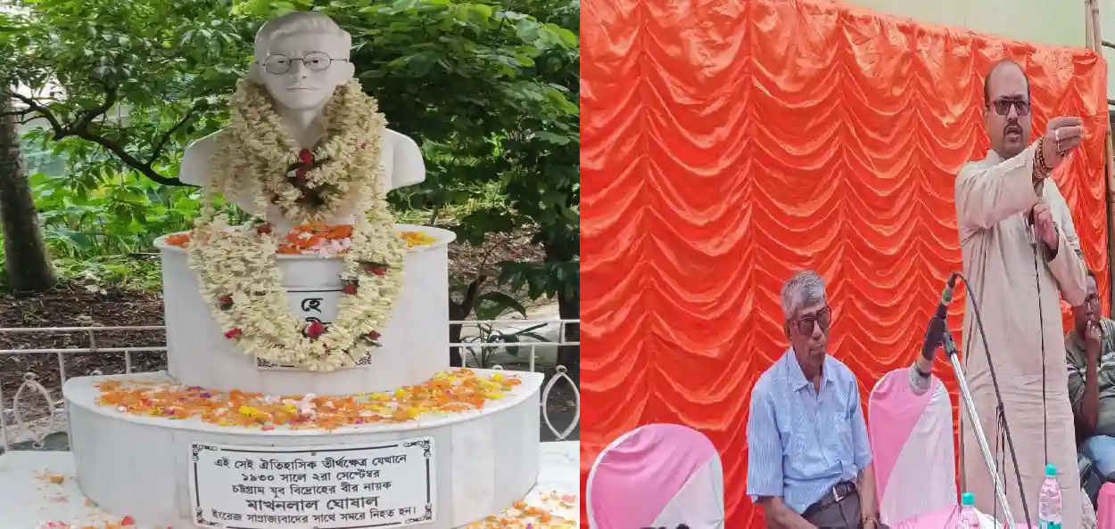 গুলির সামনে বুক পেতে দেশের জন্য আত্মবলিদান—শহিদ মাখনলাল ঘোষালকে স্মরণে চন্দননগর
