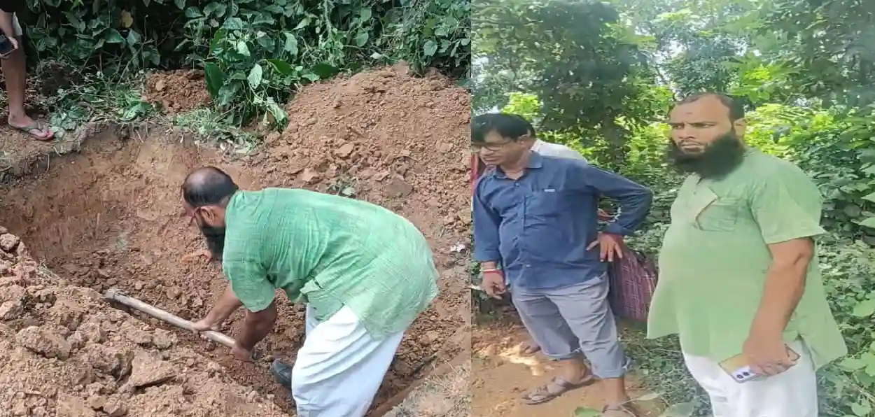 হিন্দু প্রতিবেশীর শেষকৃত্যে মুসলিম মাওলানার বিরল দৃষ্টান্ত! সম্প্রীতির নজির গড়লেন ইমাম মনসুর