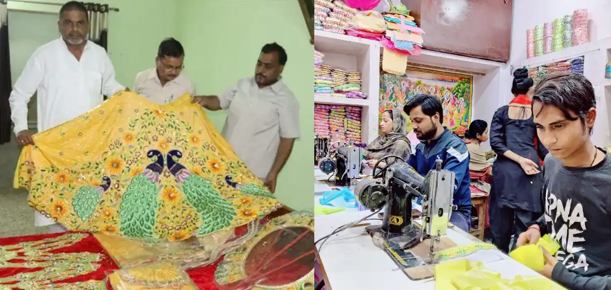 কৃষ্ণের জন্মদিনে সাজের নেপথ্যে বাংলার মুসলিম কারিগর