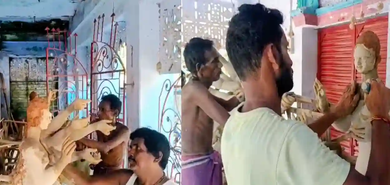 একই পুজোর আসরে হিন্দু-মুসলিম দুই সম্প্রদায়ের বাঁধন! বিনসিরার ৭৭ বছরের দুর্গোৎসবে আজও বেঁচে সম্প্রীতির সেই স্মৃতিগুলো
