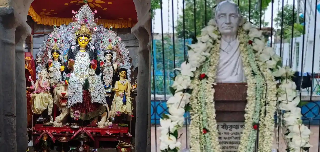 হাওড়ার শিবপুরের দু’হাতের অভয়া দুর্গা, যেখানে আজও রয়েছে মহিষ বলির প্রথা