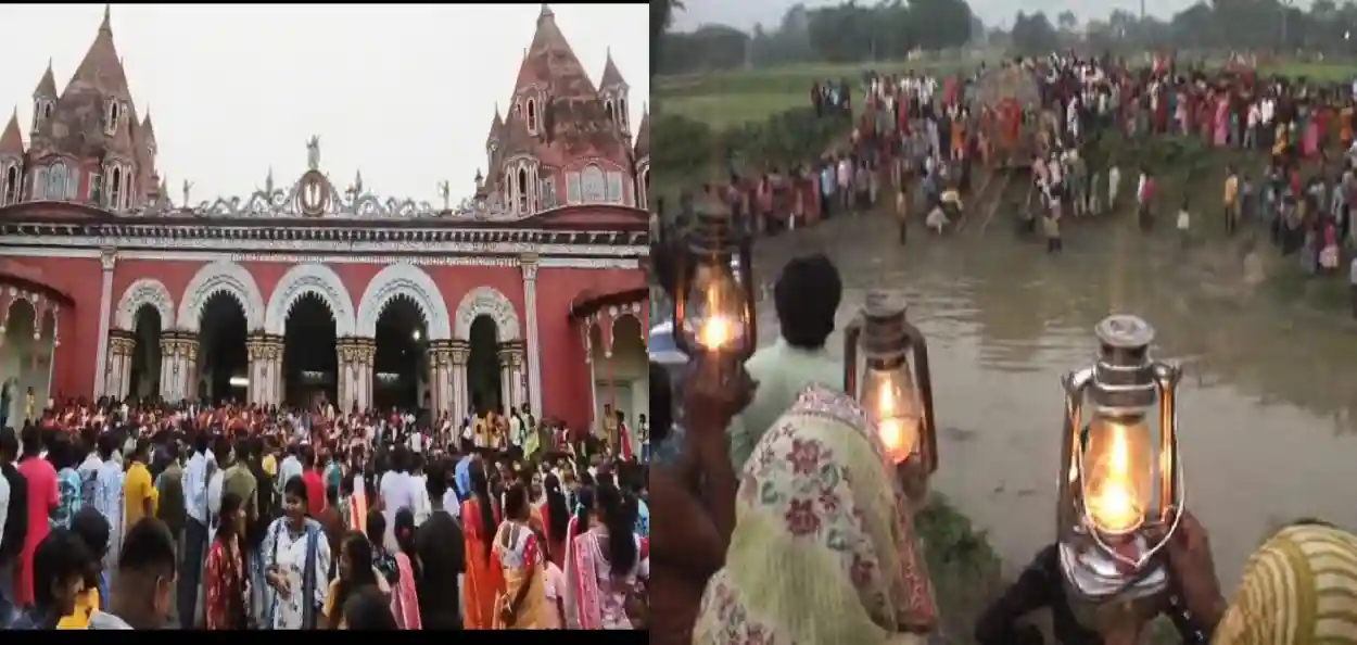 মা উমার বিদায়যাত্রায় আলোর মিছিল মুসলিমদের! চাঁচল রাজবাড়ির দুর্গা বিসর্জনে মুসলিমদের লণ্ঠনের আলোয় জ্বলে ওঠে সম্প্রীতির শিখা